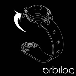 Фонарь для собак Orbiloc Dog Dual Signal Colours, желтый