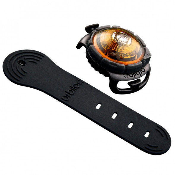 Фонарь для собак Orbiloc Dog Dual Signal Colours, желтый в Кирове