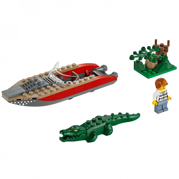 Конструктор LEGO City 60067 Погоня на полицейском вертолёте в Кирове