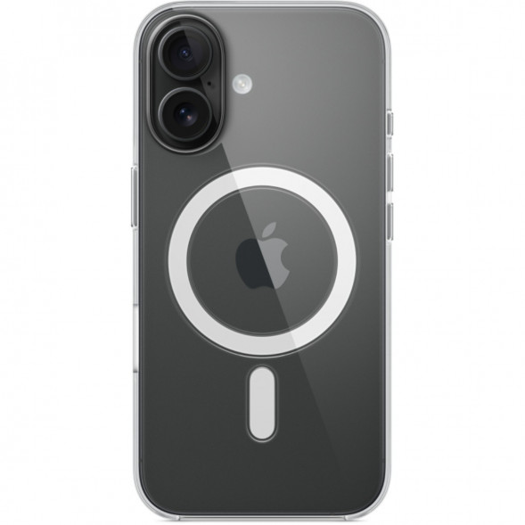 Чехол Apple Clear Case with MagSafe для iPhone 16 Plus, прозрачный (MA7D4ZM/A) в Кирове
