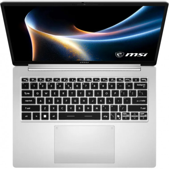 Ноутбук MSI Modern 14S AI+ G3MG-010XRU (14&amp;quot;, OLED, Intel Core Ultra 7 355 2.3ГГц, 8 ядер, 16ГБ DDR5, 512ГБ SSD, Intel Graphics, без ОС), серебристый в Кирове