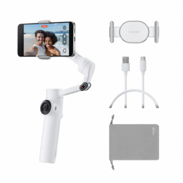 Cтабилизатор Insta360 Flow 2 Standard Bundle, Summit White в Кирове