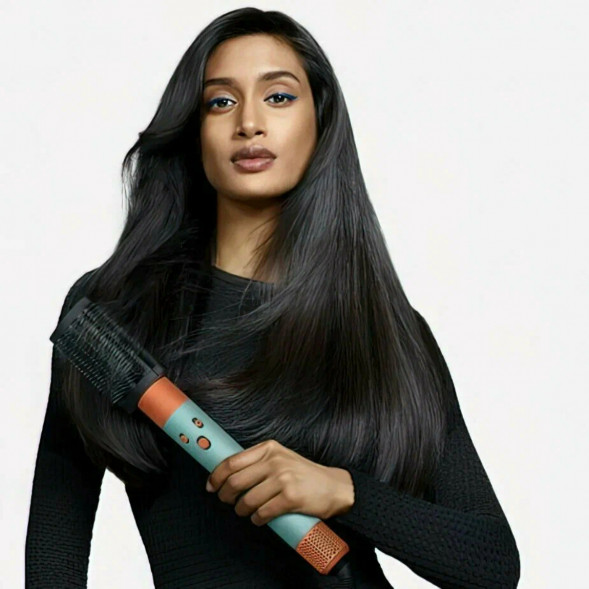 Cтайлер Dyson Airwrap i.d. Straight+Wavy HS08, Ceramic Patina/Topaz Orange в Кирове