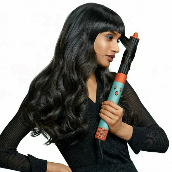 Cтайлер Dyson Airwrap i.d. Straight+Wavy HS08, Ceramic Patina/Topaz Orange в Кирове