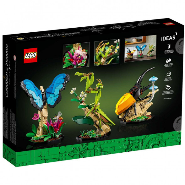 Конструктор LEGO Ideas 21342 Коллекция насекомых в Кирове