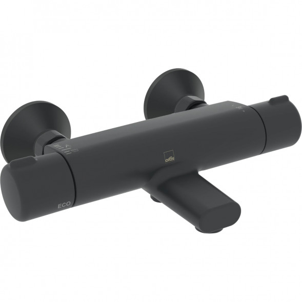 Термостатический смеситель Oras Nova ECO (7462G-33), черный матовый в Кирове