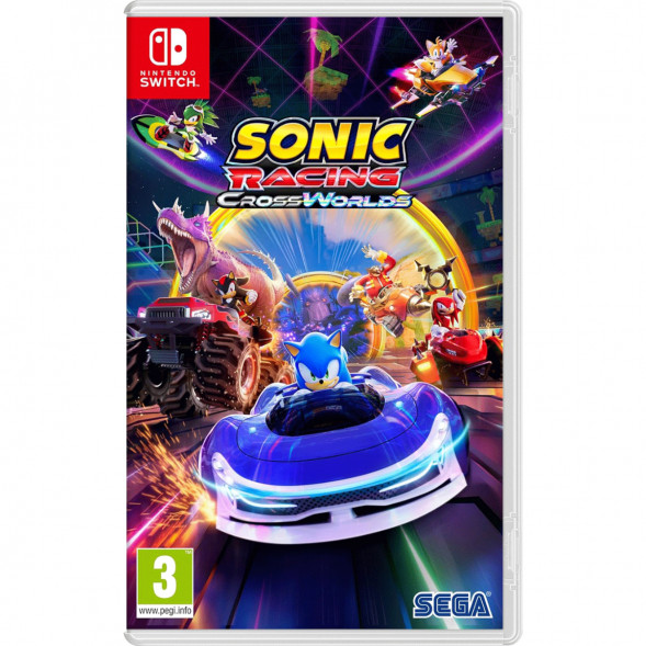 Игра Sonic Racing: CrossWorlds [Nintendo Switch, русские субтитры] в Кирове