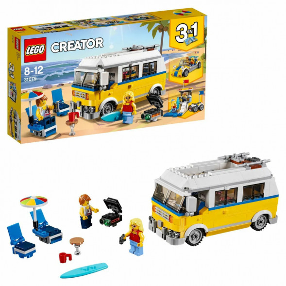 Конструктор LEGO Creator 31079 Фургон сёрферов в Кирове