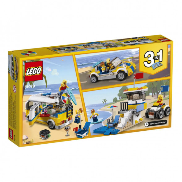 Конструктор LEGO Creator 31079 Фургон сёрферов в Кирове
