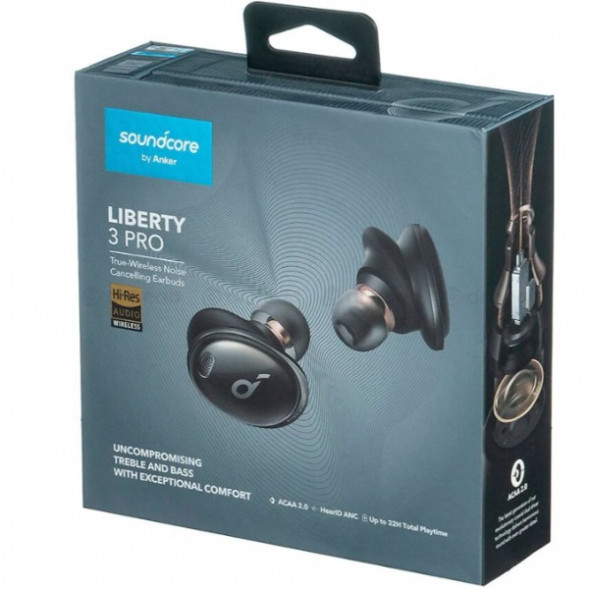 Беспроводные наушники Anker Soundcore Liberty 3 Pro, черный в Кирове