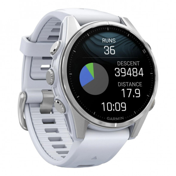 Умные часы Garmin Fenix 8, 43 mm, Whitestone 010-02903-00 в Кирове