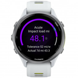 Умные часы Garmin Forerunner 970 Titanium Whitestone/Translucent Amp Yellow Band 010-02969-11