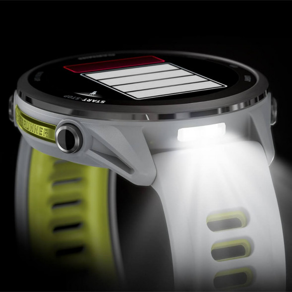 Умные часы Garmin Forerunner 970 Titanium Whitestone/Translucent Amp Yellow Band 010-02969-11 в Кирове