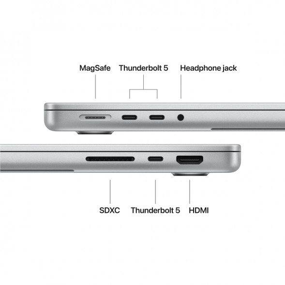 Ноутбук Apple MacBook Pro 14 2026 MGDN4 (M5 Pro 16-Core GPU, 24GB/1TB), Серебристый/Silver в Кирове