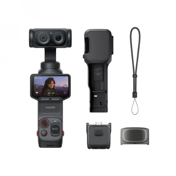 Экшн-камера Insta360 Luna Ultra Standard Combo, Cosmic Black в Кирове