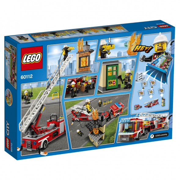 Конструктор LEGO City Fire 60112 Пожарная машина в Кирове