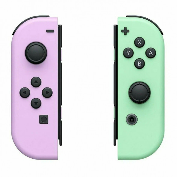 Геймпад Nintendo Switch Joy-Con controllers Duo, пастельный пурпурный / пастельный зеленый в Кирове