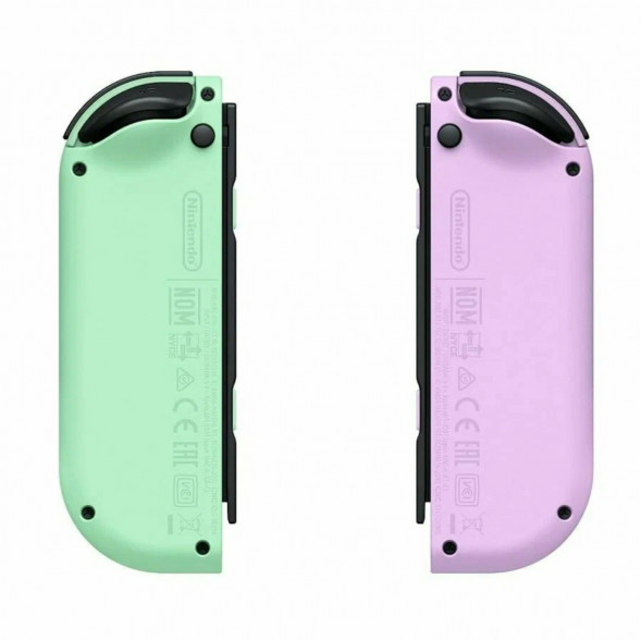 Геймпад Nintendo Switch Joy-Con controllers Duo, пастельный пурпурный / пастельный зеленый в Кирове