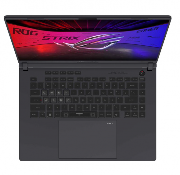 Ноутбук ASUS ROG Strix G16 2025 G615LR-S5222 (Intel Core Ultra 9 275HX 2700MHz/16&amp;quot;/2560x1600/32Gb/1Tb/NVIDIA GeForce RTX 5070Ti/Без ОС) Серый в Кирове
