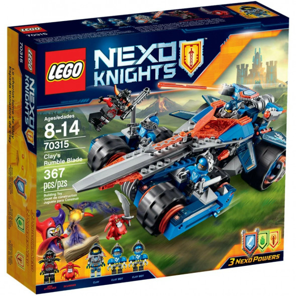 Конструктор LEGO Nexo Knights 70315 Устрашающий разрушитель Клэя в Кирове