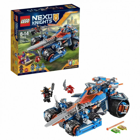 Конструктор LEGO Nexo Knights 70315 Устрашающий разрушитель Клэя в Кирове