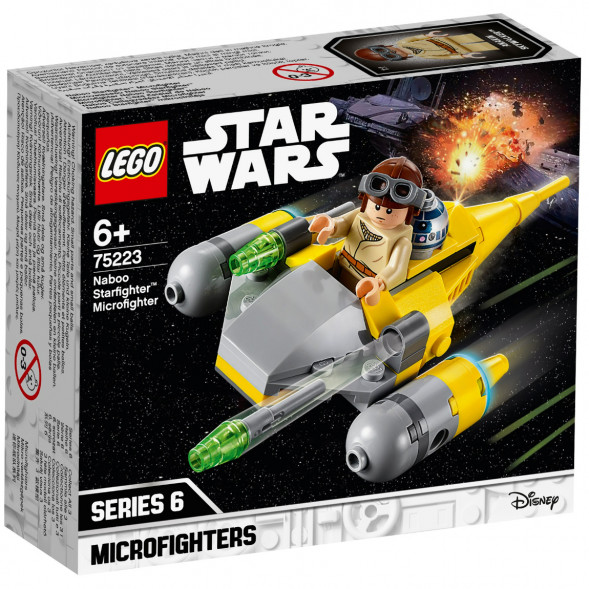 Конструктор LEGO Star Wars 75223 Микрофайтеры: Истребитель с планеты Набу в Кирове