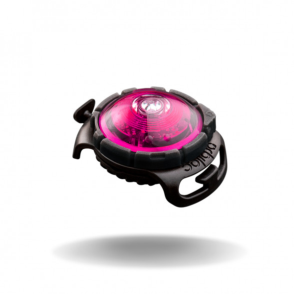 Фонарь для собак Orbiloc Dog Dual Fashion Colours, розовый в Кирове