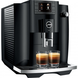 Кофемашина Jura E6, Piano Black