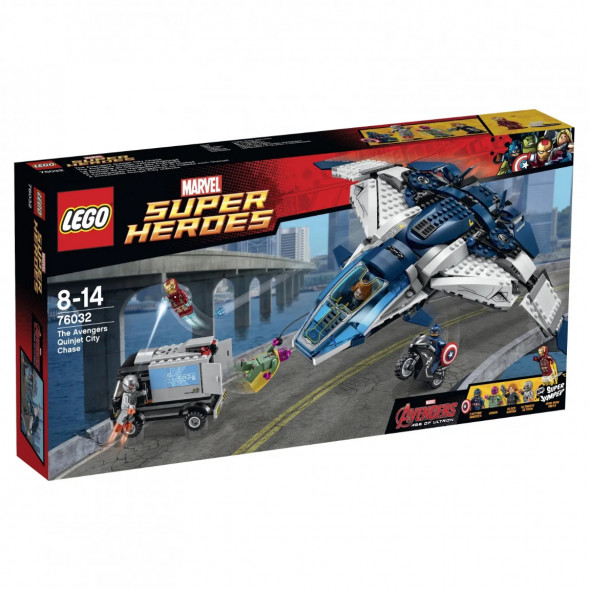 Конструктор LEGO Super Heroes 76032 Погоня на Квинджете Мстителей в Кирове