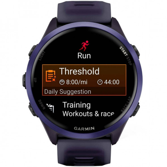 Умные часы Garmin Forerunner 570 47 мм Indigo Aluminium/Translucent Imperial Purple/Indigo 010-02971-02 в Кирове