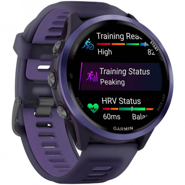 Умные часы Garmin Forerunner 570 47 мм Indigo Aluminium/Translucent Imperial Purple/Indigo 010-02971-02 в Кирове