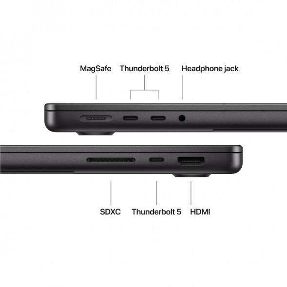 Ноутбук Apple MacBook Pro 14 2026 MGDT4 (M5 Pro 20-Core GPU, 24GB/2TB), Черный космос/Space Black в Кирове