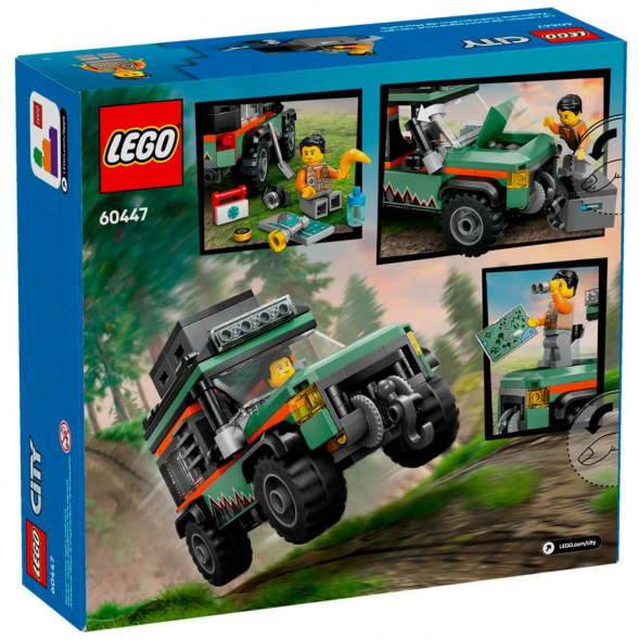 Конструктор LEGO City 60447 Внедорожный горный грузовик в Кирове