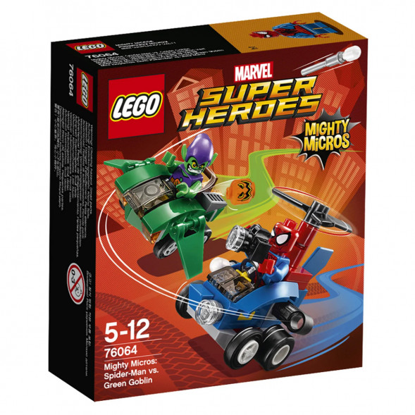 Конструктор LEGO Super Heroes 76064 Человек‑паук против Зелёного Гоблина в Кирове