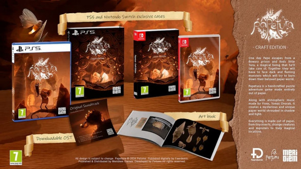 Игра Papetura. Craft Edition [Nintendo Switch, русские субтитры] в Кирове