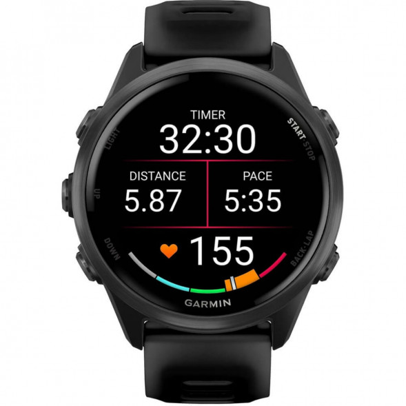 Умные часы Garmin Forerunner 570 42 мм Slate Grey Aluminium/Translucent Black 010-02970-00 в Кирове