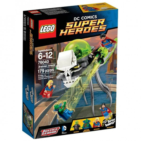 Конструктор LEGO Super Heroes 76040 Атака Брейниака в Кирове