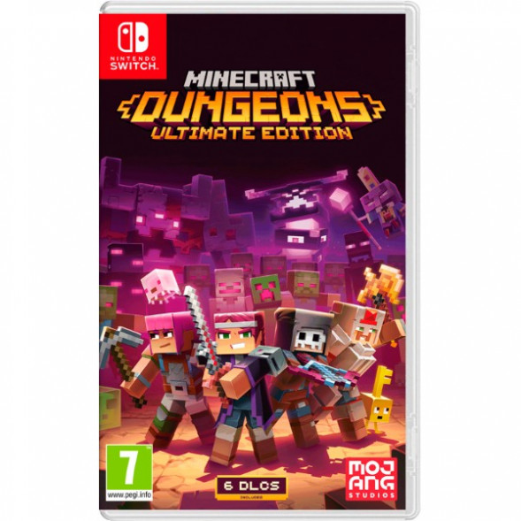 Игра Minecraft Dungeons - Ultimate Edition [Nintendo Switch, русские субтитры] в Кирове