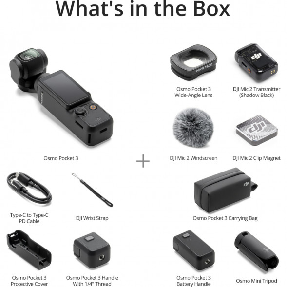 Экшн-камера DJI Osmo Pocket 3 Creator Combo в Кирове
