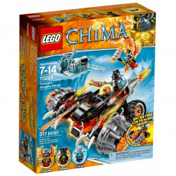 Конструктор LEGO Legends of Chima 70222 Огненный Вездеход Тормака