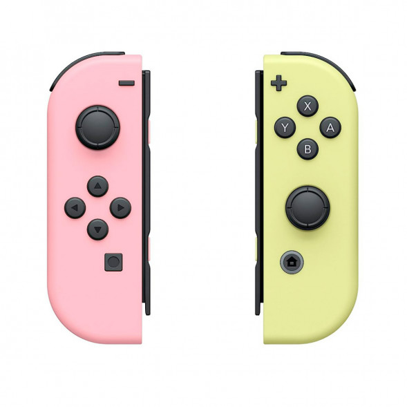 Геймпад Nintendo Switch Joy-Con controllers Duo, пастельный розовый / пастельный жёлтый в Кирове