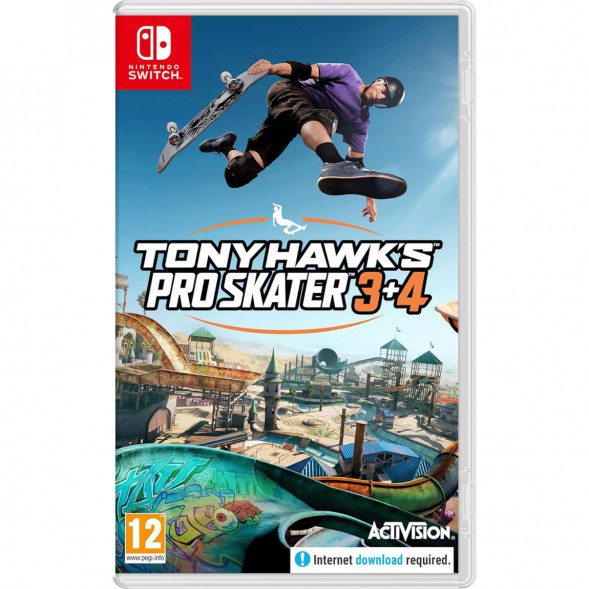 Игра Tony Hawk&amp;#039;s Pro Skater 3 + 4 [Nintendo Switch, английская версия] в Кирове