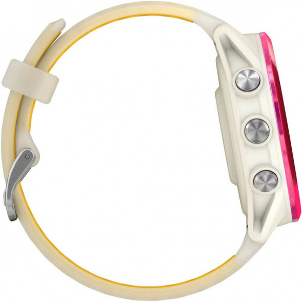 Умные часы Garmin Forerunner 570 42 мм Raspberry Aluminium/Translucent Bone/Mango 010-02970-02 в Кирове