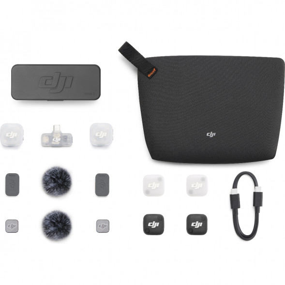 Микрофон DJI Mic Mini 2 (2 TX + 1 Mobile RX + Charging Case) в Кирове
