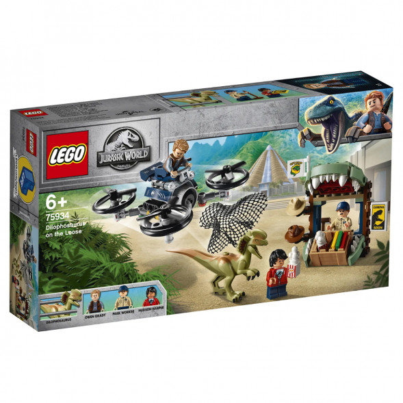Конструктор LEGO Jurassic World 75934 Побег дилофозавра в Кирове