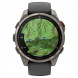 Умные часы Garmin Fenix 8 PRO, 47 мм, AMOLED, Sapphire, Titanium with Graphite/Black Silicone Band 010-03198-10 в Кирове