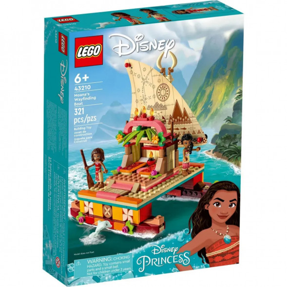 Конструктор LEGO Disney Princess 43210 Путеводная лодка Моаны в Кирове
