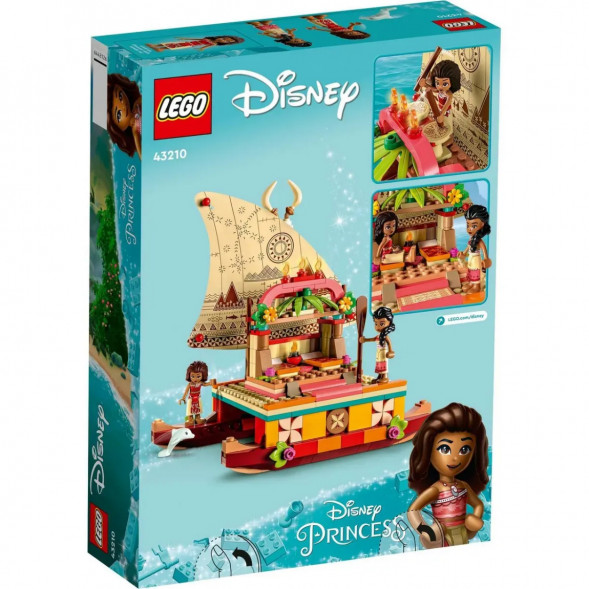Конструктор LEGO Disney Princess 43210 Путеводная лодка Моаны в Кирове