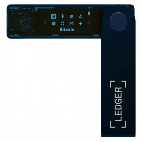 Аппаратный криптокошелек Ledger Nano X, Sapphire Blue в Кирове
