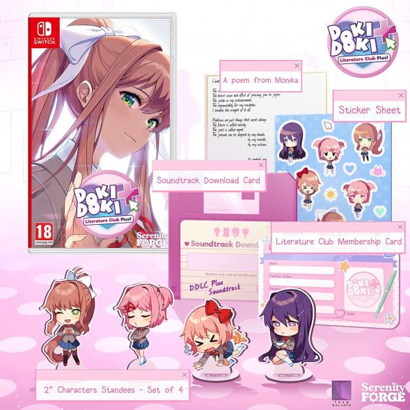 Игра Doki Doki Literature Club Plus! [Nintendo Switch, русские субтитры] в Кирове